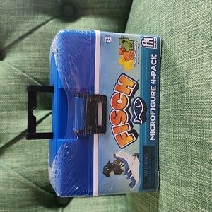 Fisch Blue Microfigure 4-Pack